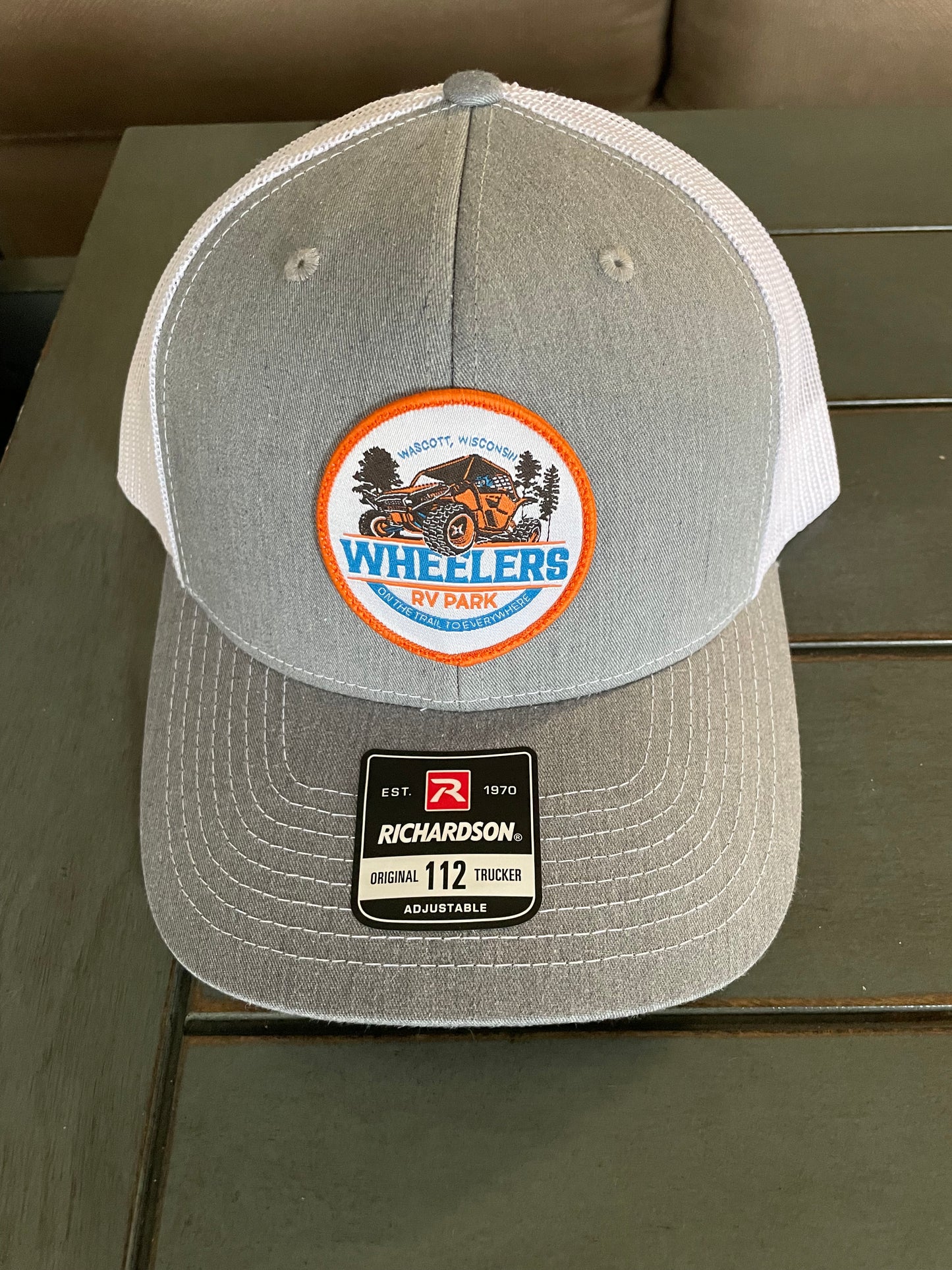 Heather Grey Snap-back Hat