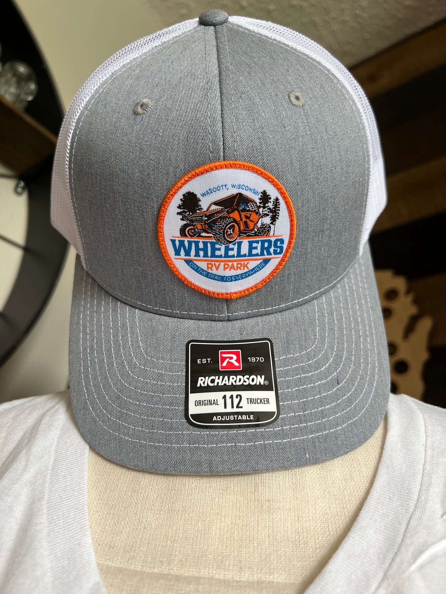 Heather Grey Snap-back Hat